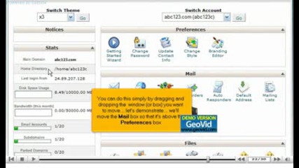 Becoming familiar with cpanel by www.vivahost.com