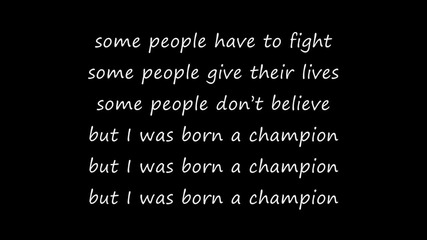 Chipmunk Feat Chris Brown - Champion [ With Lyrics ]