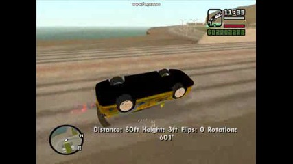 Gta Sa Dirty mod - stunts
