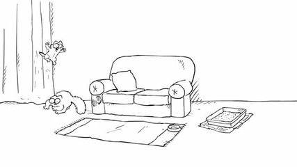 simon's cat - малко коте