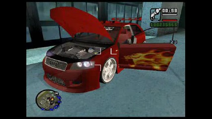 Gta Sa tyning cars Part 1