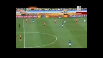 Fifa world cup 2010 Холандия - Бразилия полувреме 1 