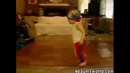 Бебе Танцува Истински Breakdance 