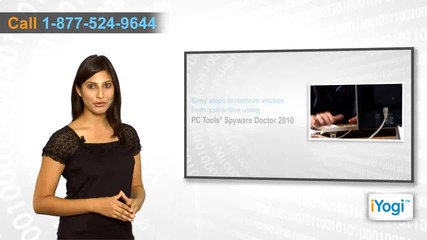 Remove virus from quarantine on your Windows ®7 Pc using Pc Tools® Spyware Doctor 2010