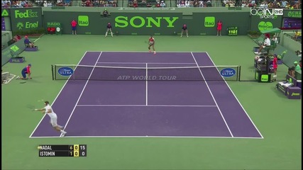 Nadal vs Istomin - Miami 2014