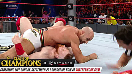 Cesaro vs. Sheamus – Best-Of-Seven Series Final: WWE Clash of Champions 2016 (Full Match)