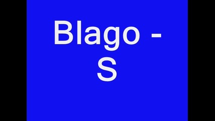 Blago - Samo ti
