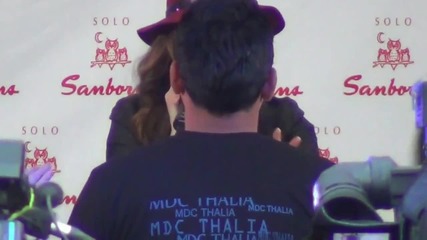 Thalia chast ot avtografite na 2 dekemvri 2012