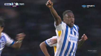 Goal by Brighton and Hove Albion