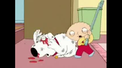 Family Guy - Stewie Размазва От Бой Brian