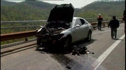 Младеж с 200 км/ч загина при катастрофа на автомагистрала Хемус. на Витиня