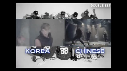 [1080p Hd] Exo - Wolf Korean - Chinese Mix Mv Comparison
