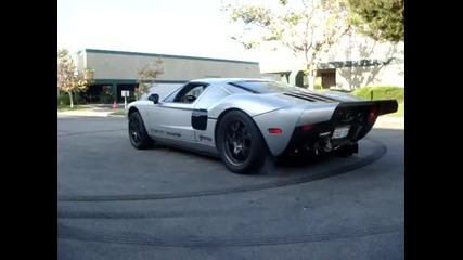Ford Gt40 Twin Turbo Great Sound Exhaust