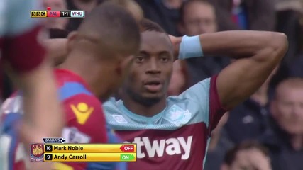 Crystal Palace - West Ham United 1:3