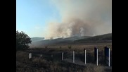 Пожар гори в Рила в близост до Рилския манастир