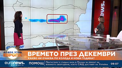 Метеорологът Анастасия Стойчева: Вероятността за сняг на Коледа е доста малка
