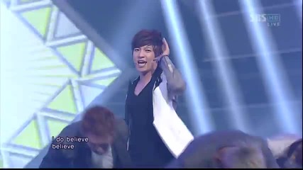 U-kiss - Belive @ Inkigayo (24.06.2012)