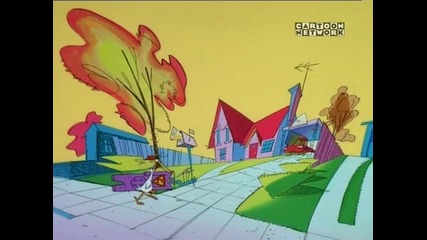 Cow and chicken S01e04 - Who is super cow