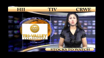 (hii, Crwe, Tiv) Crwenewswire Stocks to Watch
