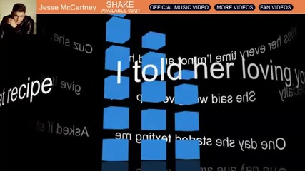 « Текст & Превод » Jesse Mccartney - Shake