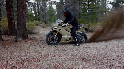 Луд офроуд с Ducati 1199 Terracorsa !