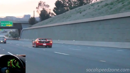 Ferrari F50 Върви като ракета 