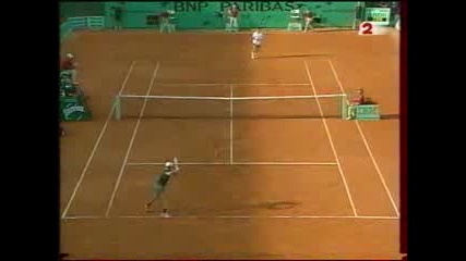 Roland Garros 2001 : Родик - Ченг