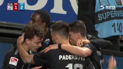 Веен - Падерборн 1:2 /репортаж/