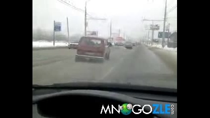 Лада Нива оре асфалта - Made in russia 