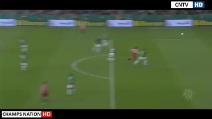 Байерн Мюнхен 2:1 Вердер Бремен Бундеслига 2010
