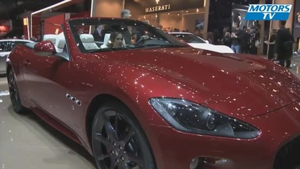 Maserati Gran Cabrio Sport Geneva Motorshow 2011
