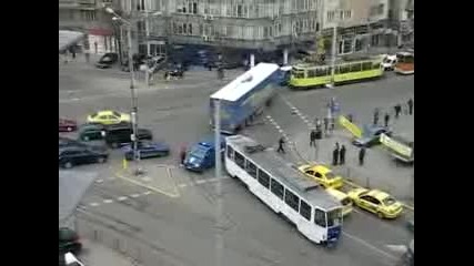 Задръстване в София 