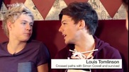 One Direction - Говорят за Саймън и за готвачът Хари - Интервю за Andpop част 2/3