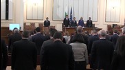 Парламентът почете с минута мълчание паметта на Димитър Попов