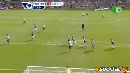 Уест Хaм 2 : 4 Манчестър Юнайтед Всички Голове