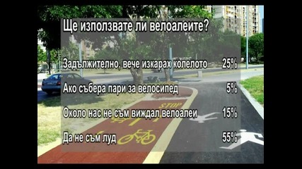 Ще използвате ли велоалеите?