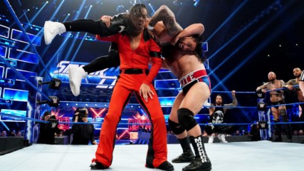 The Usos & Ricochet & Aleister Black vs. The Bar & Rusev & Shinsuke Nakamura: SmackDown LIVE, April 2, 2019