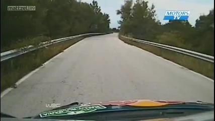 2010 Wrc Рали България Себастиян Льоб он борд камера - сектор 9 - Пещера 