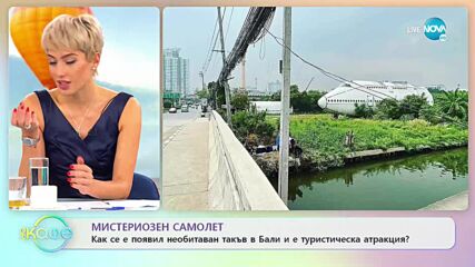 Как мистериозен необитаем самолет се появи в Бали