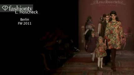 fashiontv - Lena Hoschek Show Fall 2011 Berlin Fashion Week 