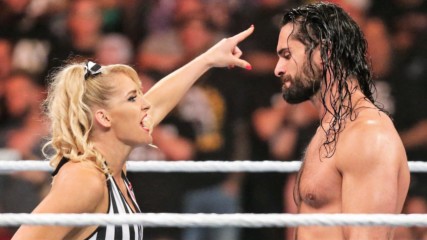 Lacey Evans angers Seth Rollins with slow count: WWE Stomping Grounds 2019 (WWE Network Exclusive)
