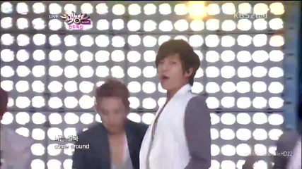 (hd) U-kiss - Man Man Ha Ni ~ Music Bank (08.06.2012)