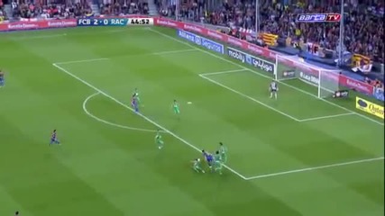 Fc Barcelona - Messi Показва Своята Дарба пред Racing