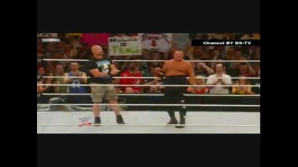 Wrestlemania 27 - Jerry Lawler пребива Michael Cole