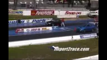 Mustang 5.0 vs Subaru Wrx Sti