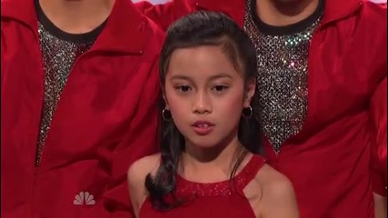 Americas got talent кастинг - Nina Mojares & Legit 
