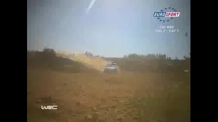 Wrc Рали Италия Сардиния - Subaru подбрани моменти 2007