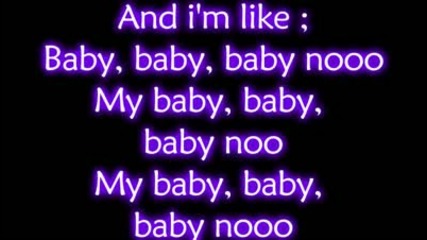 Justin bieber ft. Ludacris - Baby + Lyrics