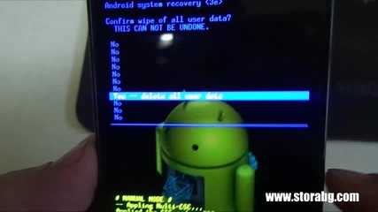 Stora Computers - Хард ресет на Samsung Galaxy S2