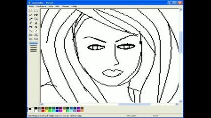 Как Да Нарисуваш Жена С Ms Paint